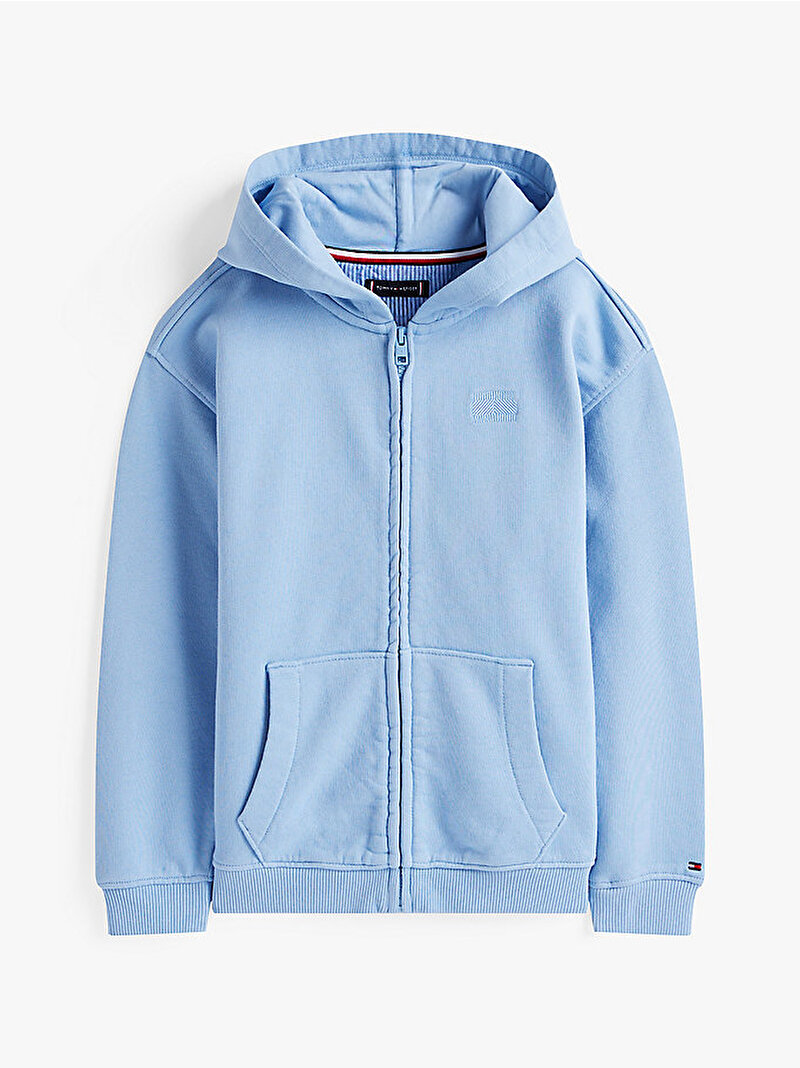 Erkek Çocuk Tonal Flag Sweatshirt Mavi  KB0KB09750C14