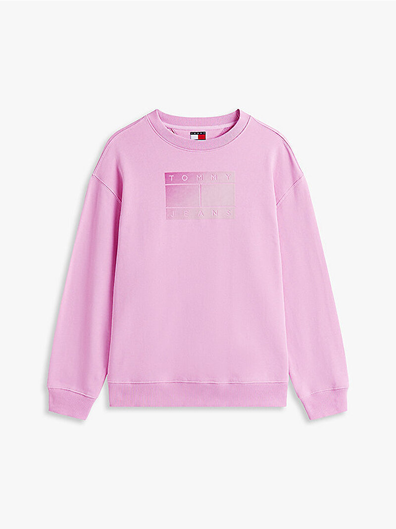 Kadın TJW Relax Gradient Sweatshirt Pembe  DW0DW21396U06