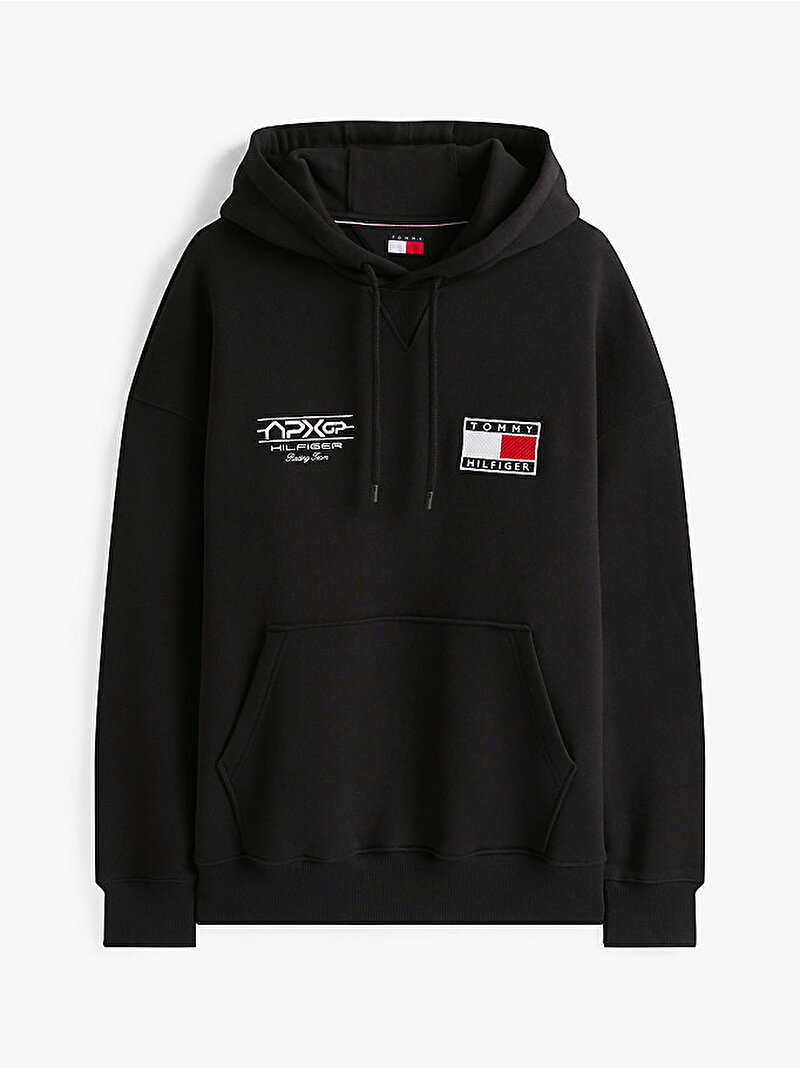 Erkek APXGP Graphic Hoodie Siyah MW0MW41386BDS