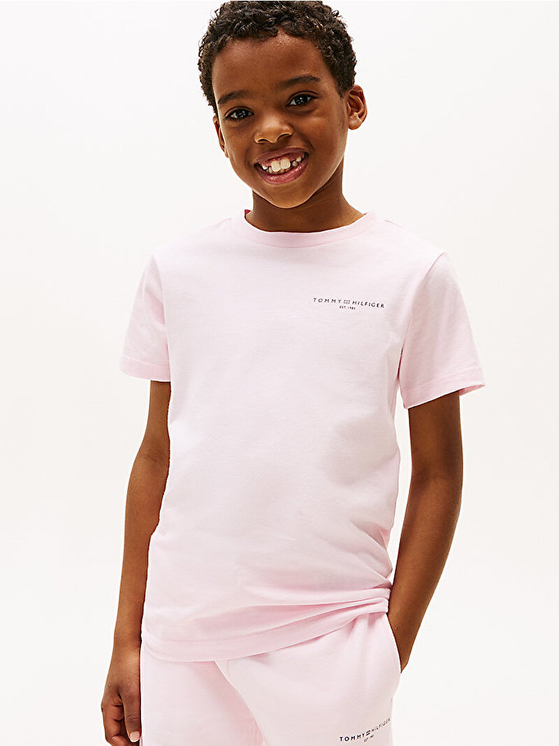 Çocuk Unisex Mini Corp T-shirt Pembe  KS0KS00594TOG