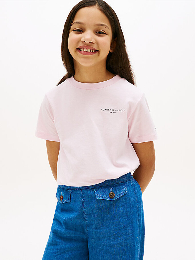 Çocuk Unisex Mini Corp T-shirt Pembe  KS0KS00594TOG