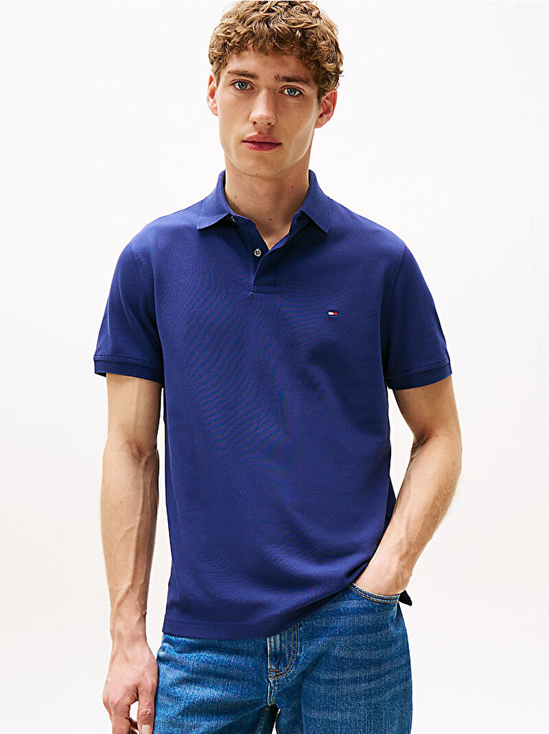 Erkek 1985 Regular Polo T-shirt Lacivert MW0MW17770C7G