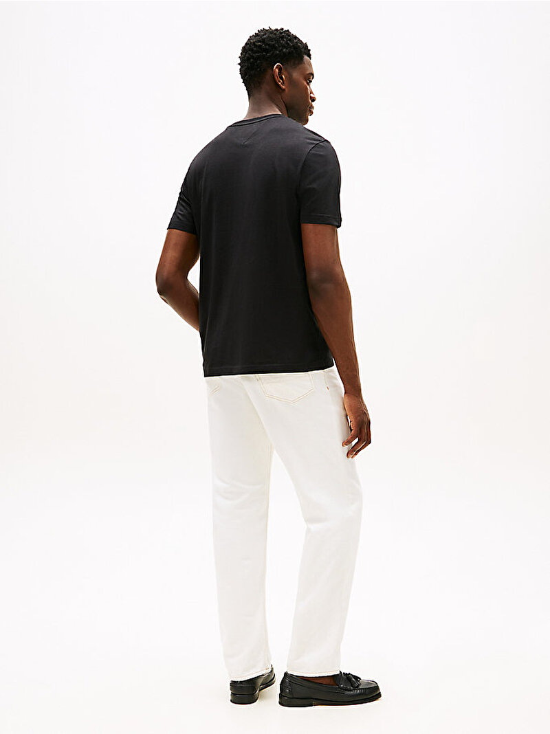Erkek Hilfiger Stack T-shirt Siyah MW0MW39355BDS