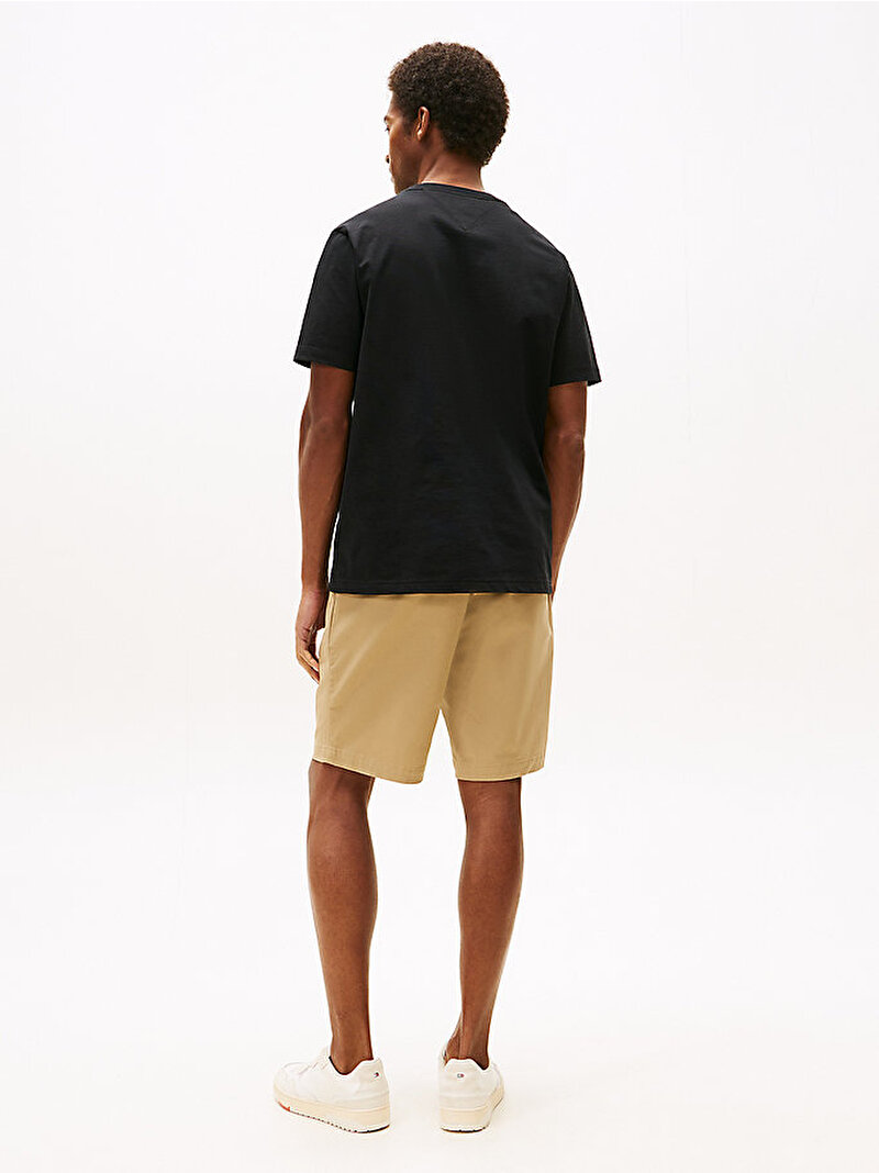 Erkek Hilfiger NYC T-shirt Siyah MW0MW40427BDS