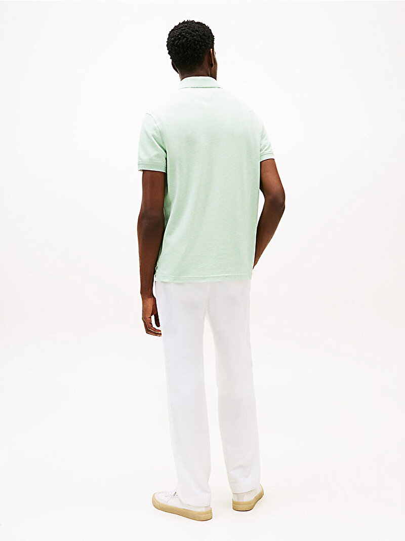 Erkek 1985 Regular Polo T-shirt Yeşil MW0MW17770M16