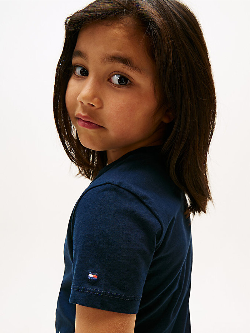 Erkek Çocuk Tommy Hilfiger Graphic T-shirt Lacivert KB0KB09870C1G