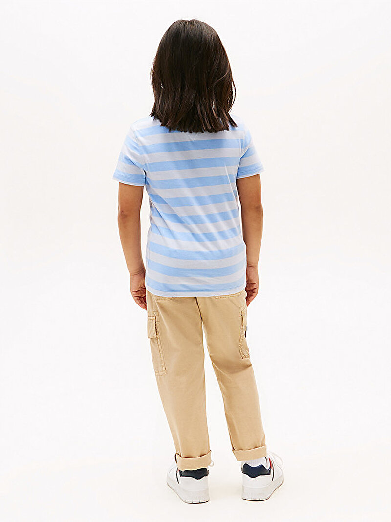 Erkek Çocuk Essential Cotton T-shirt Mavi  KB0KB06879C14