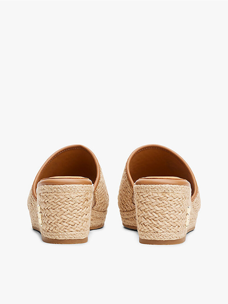 Kadın TH Rope Wedge Espadril Terlik Bej  FW0FW079270F4