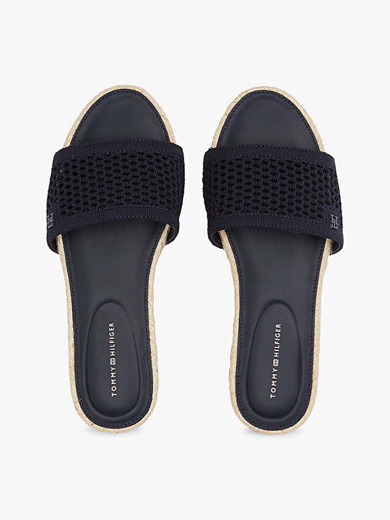 Kadın Knit Mesh Espadril Terlik Mavi  FW0FW08744DW6