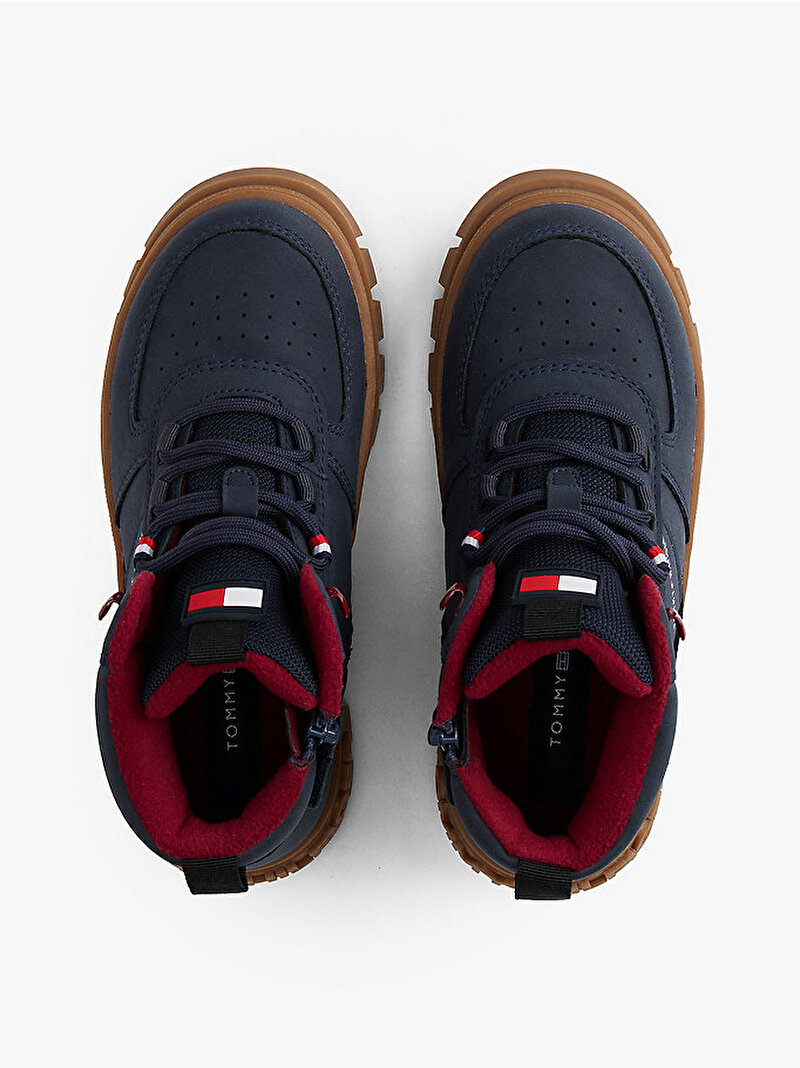 Çocuk Unisex Lace-Up Bot Mavi EF00034129800