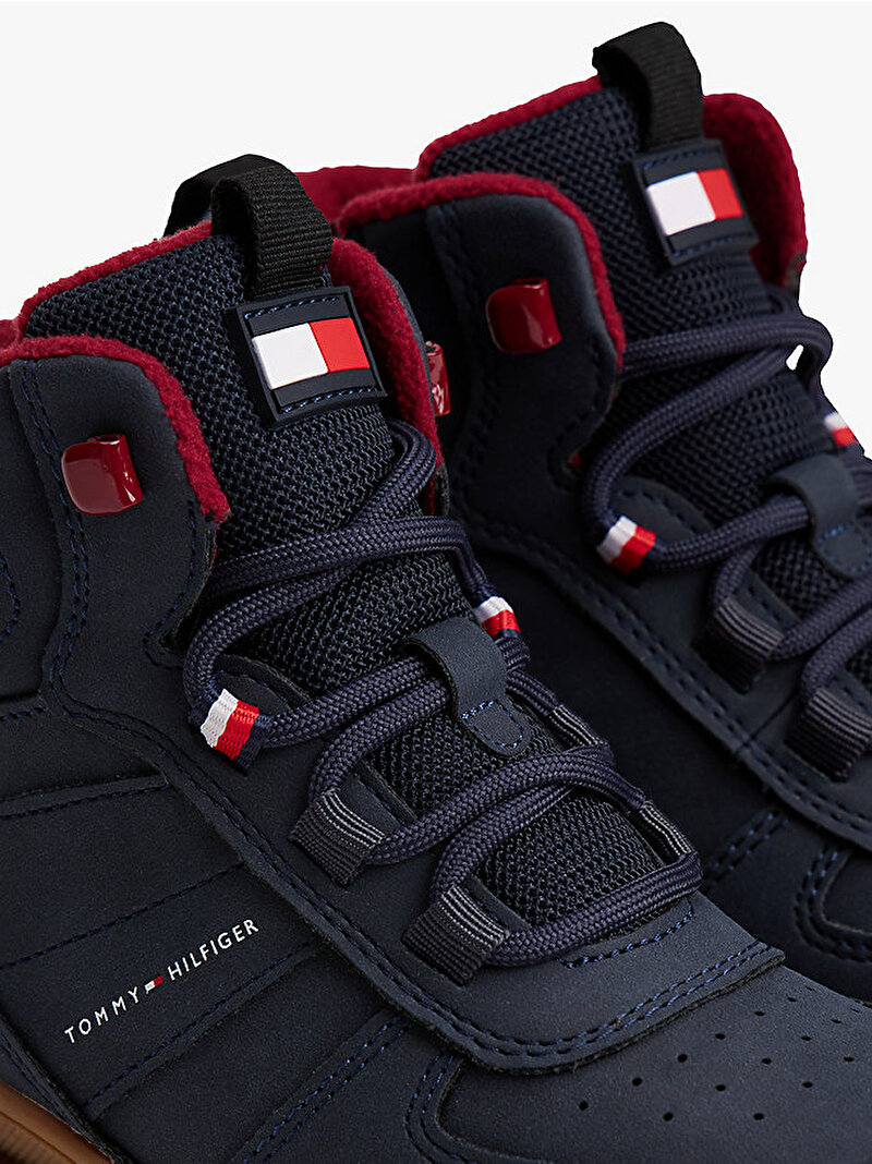 Çocuk Unisex Lace-Up Bot Mavi EF00034129800