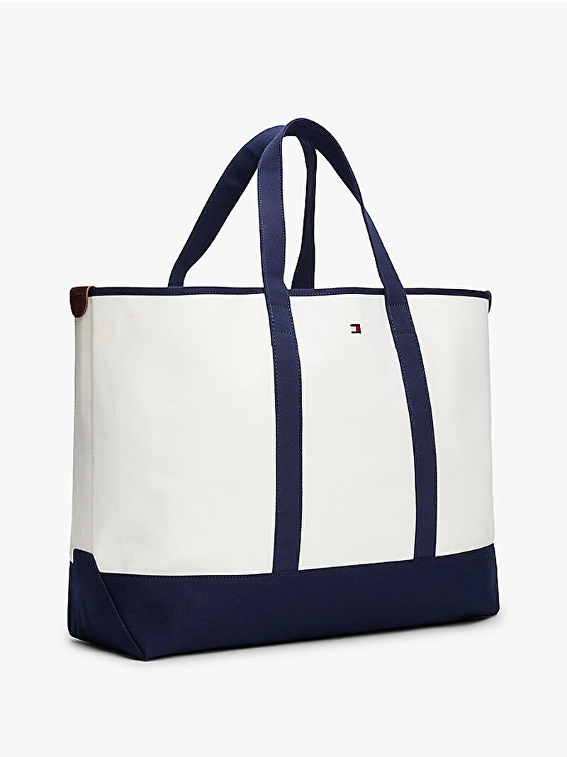 Unisex TH Summer Tote Çanta Lacivert AM0AM135570K4