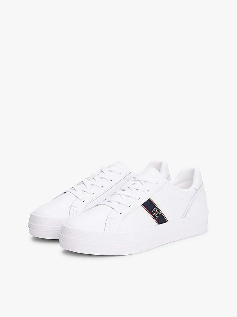 Kadın Vulcanic Webbing Sneaker Beyaz  FW0FW08903YBS