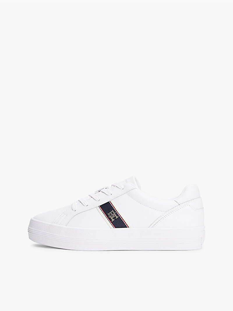 Kadın Vulcanic Webbing Sneaker Beyaz  FW0FW08903YBS