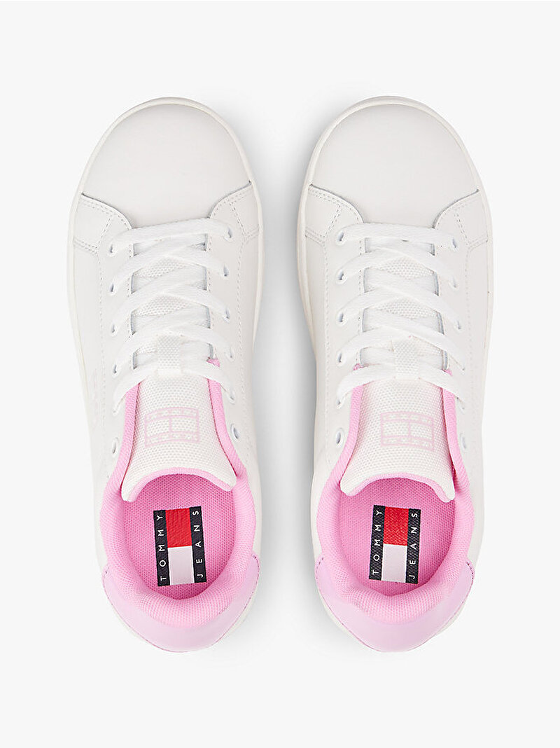 Kadın TJW Flatform Patent Sneaker Pembe  EN0EN0286401V