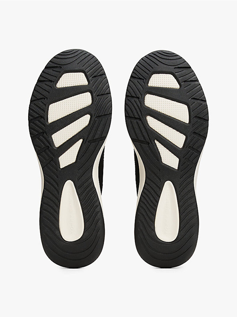 Kadın TH Knit Runner Sneaker Siyah FW0FW08813BDS