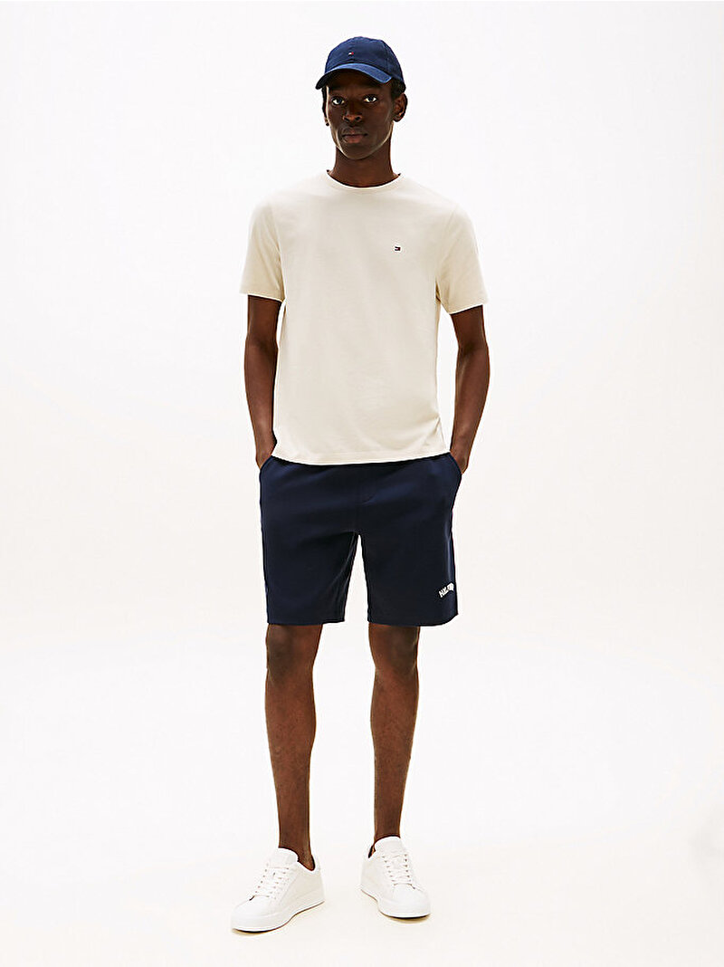 Erkek Essential Seasonal Regular Fit T-shirt Bej  MW0MW39995ACG