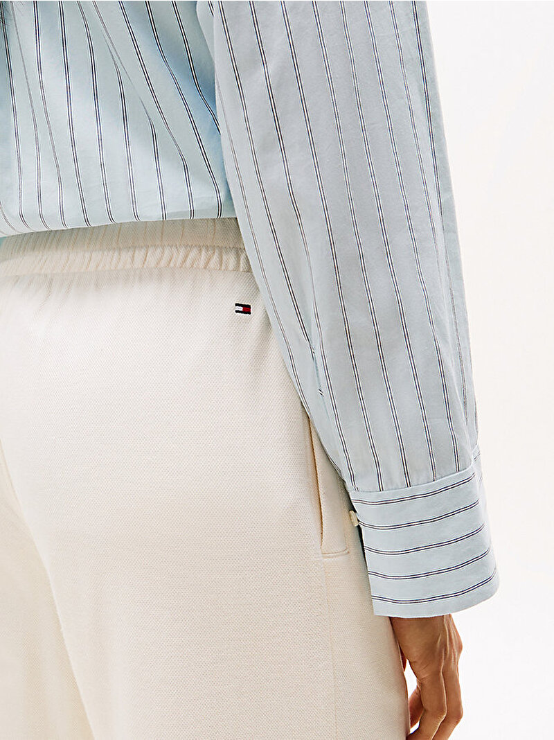 Kadın Script Straight Eşofman Altı Beyaz  WW0WW45744YA8