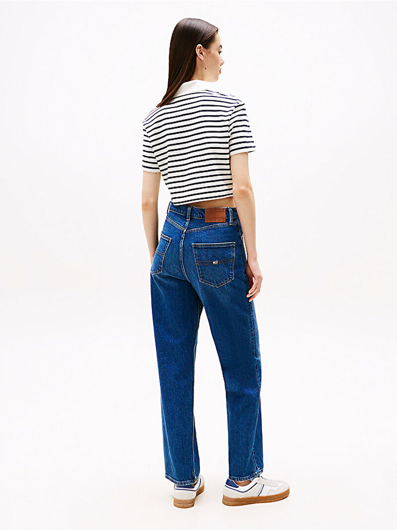 Kadın Layla Slim Straight Jean Pantolon Lacivert DW0DW200541BK