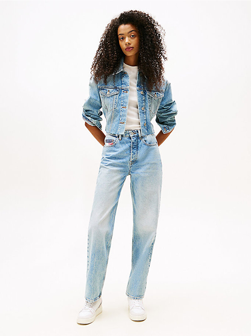 Kadın Layla Slim Straight Jean Pantolon Mavi  DW0DW204981A5