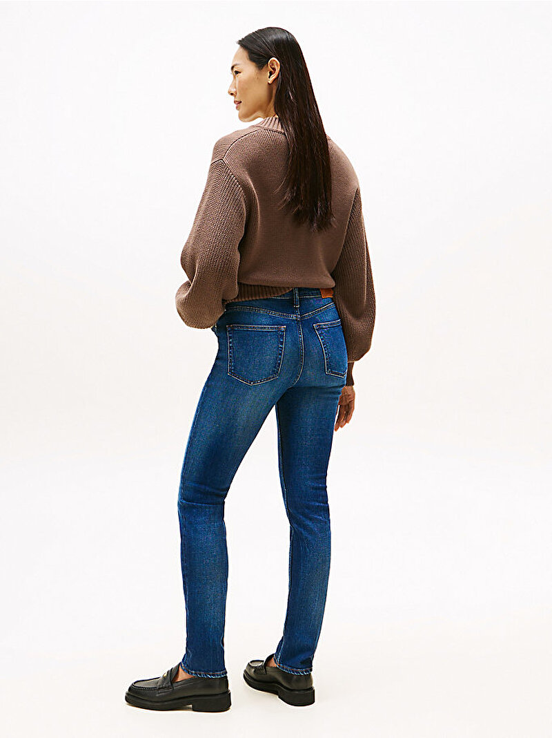 Kadın Denim New Doreen Slim Jean Pantolon Mavi  WW0WW456841BJ