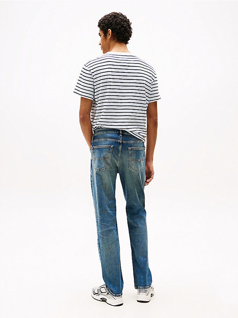 Erkek Ryan Slim Straight Jean Pantolon Lacivert DM0DM212991BK