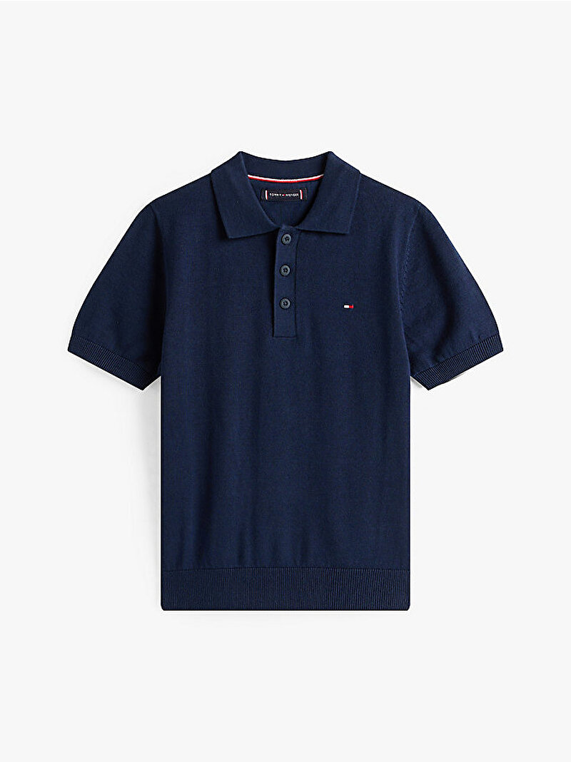 Erkek Çocuk Cotton Polo T-shirt Lacivert KB0KB09754C1G