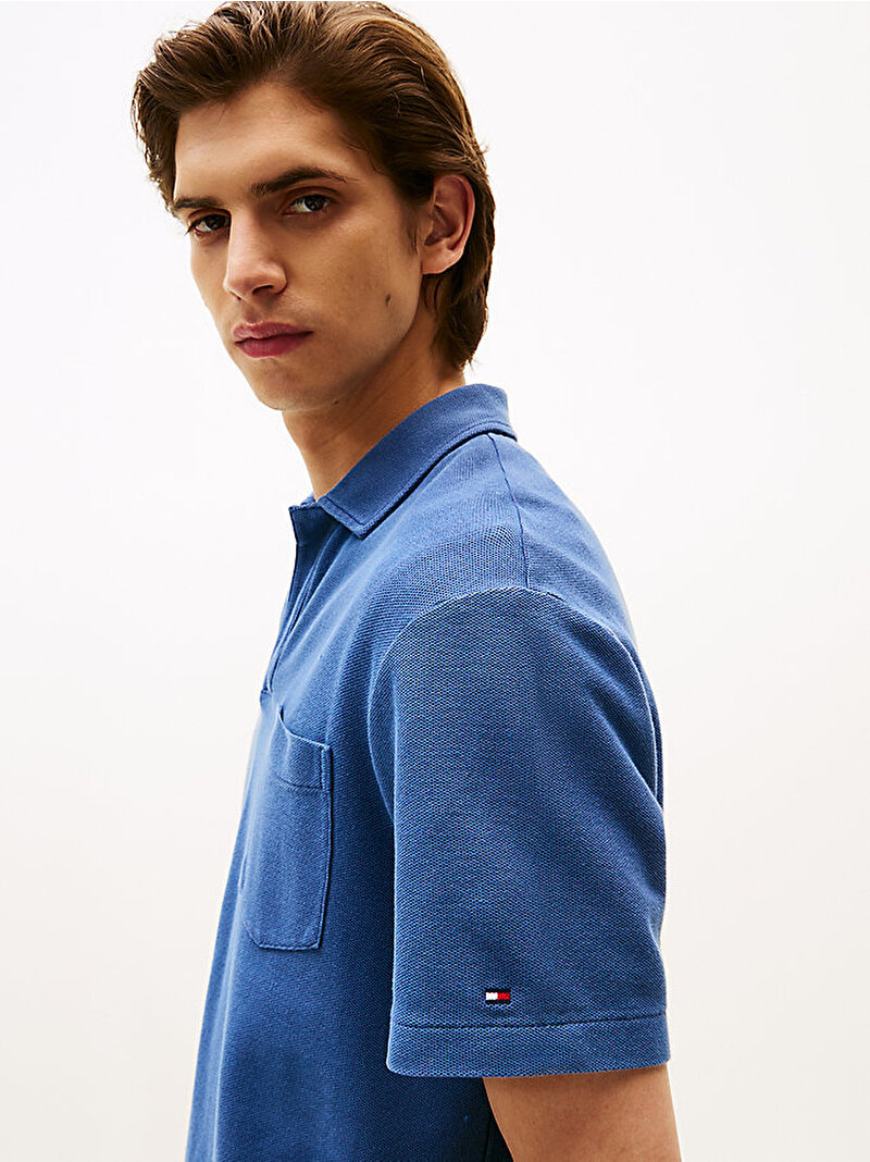 Erkek Gmd Riviera Classic Polo T-shirt Lacivert MW0MW39558C7G