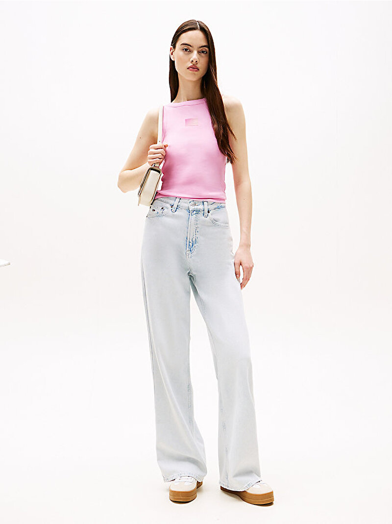 Kadın TJW Slim Gradient T-shirt Pembe  DW0DW20920U06