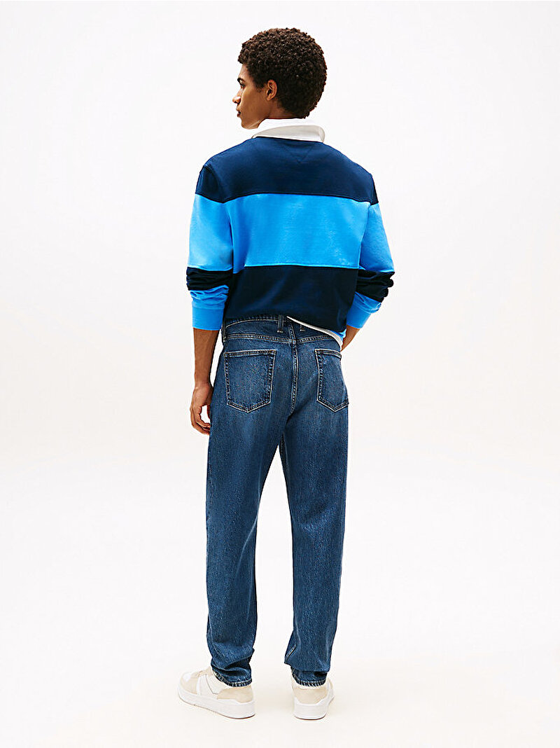 Erkek Isaac Relaxed Tapered Jean Pantolon Lacivert DM0DM201911BJ