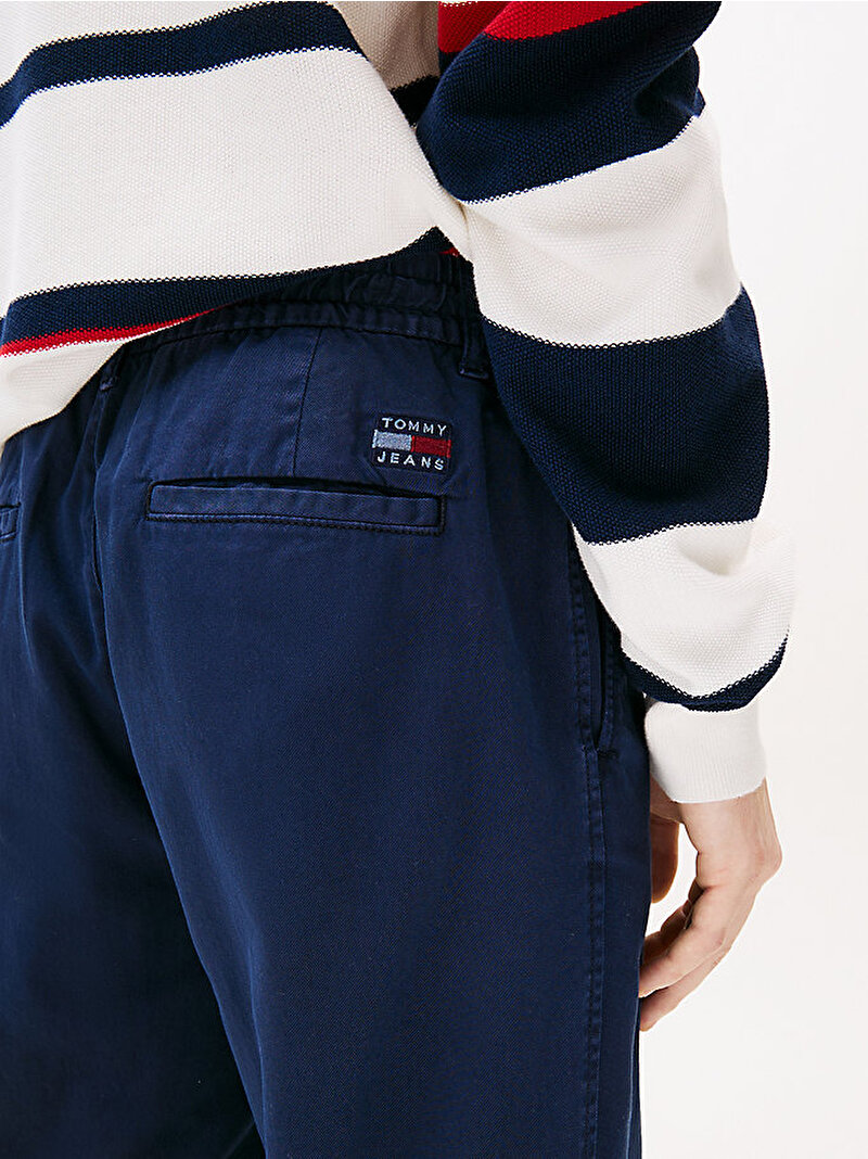 Erkek TJM Isaac Light Cotton Pantolon Lacivert DM0DM21705C1G
