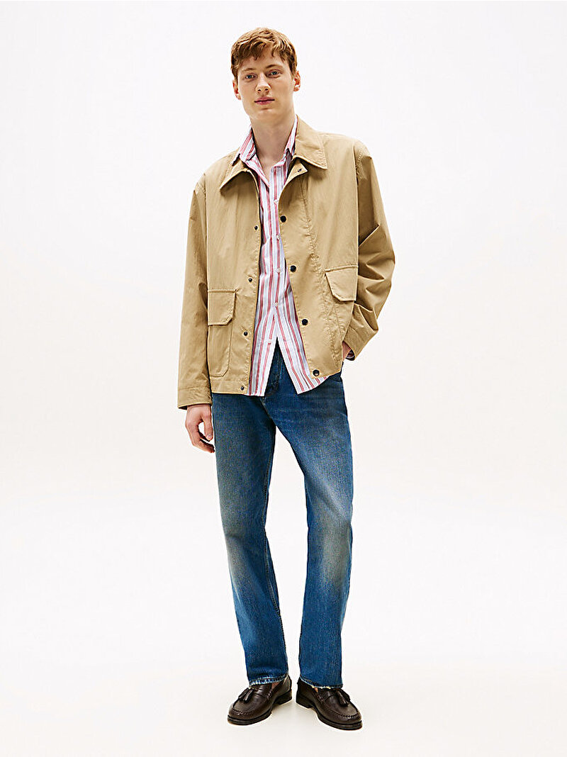 Erkek Relaxed River Jean Pantolon Mavi  MW0MW396691BM