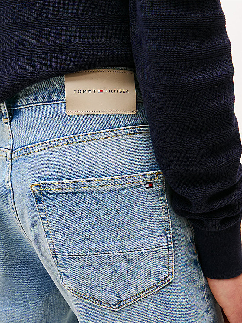 Erkek Straight Denton Jean Pantolon Mavi  MW0MW396511AC