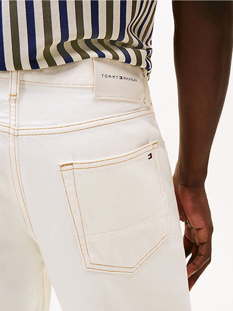 Erkek Relaxed River Jean Pantolon Ekru MW0MW406461CD