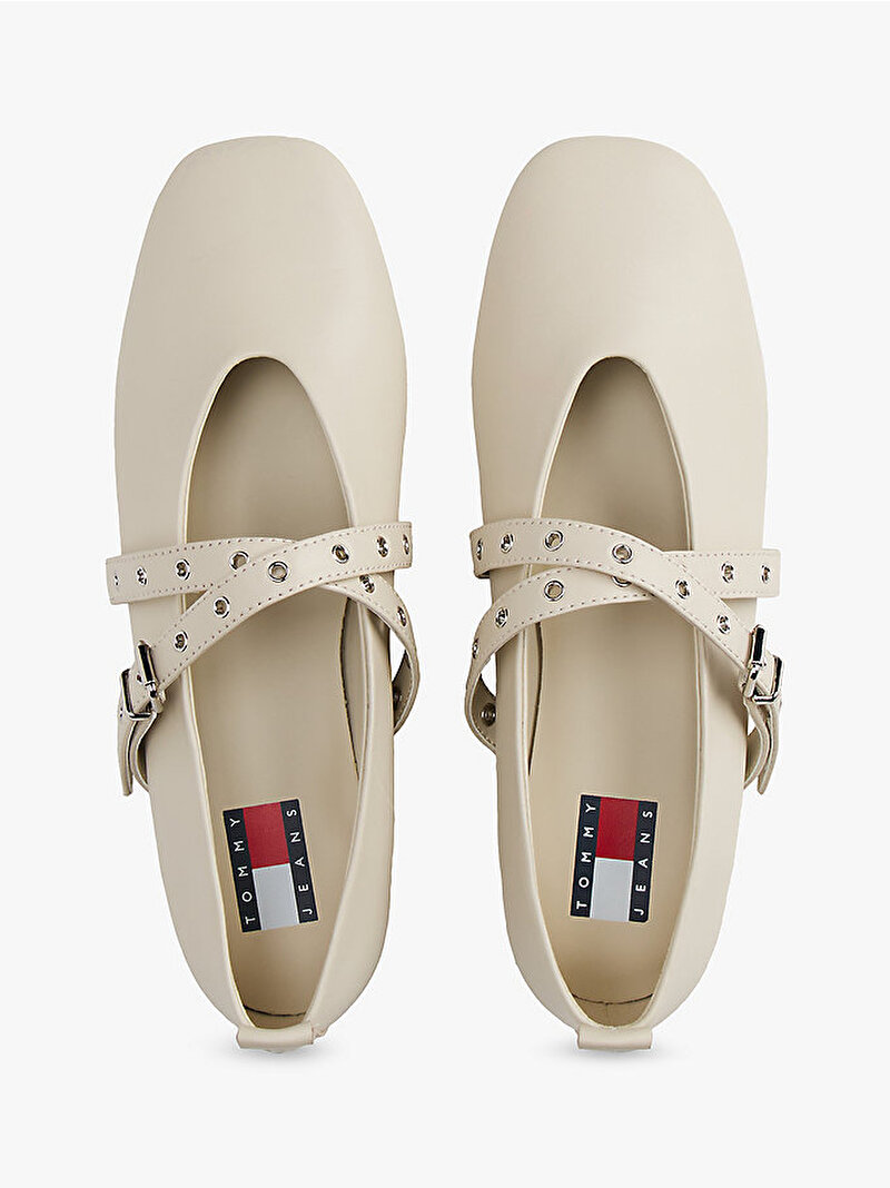 Kadın TJW Leather Maryjane Babet Bej  EN0EN02868ACG