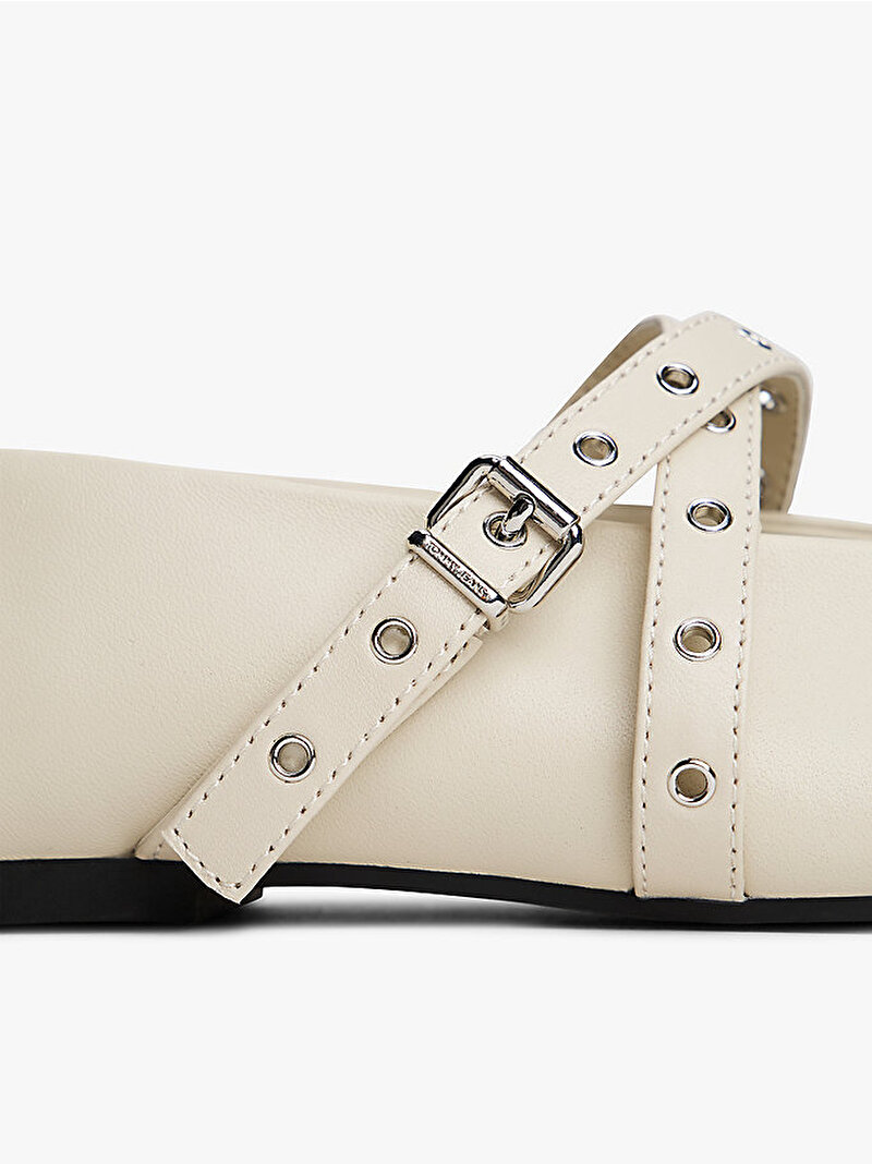 Kadın TJW Leather Maryjane Babet Bej  EN0EN02868ACG