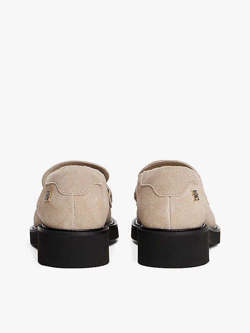 Kadın Tassel Squarish Toe Loafer Bej  FW0FW08884AEG