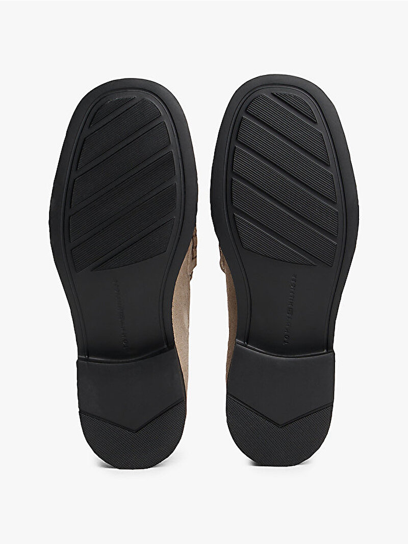 Kadın Tassel Squarish Toe Loafer Bej  FW0FW08884AEG
