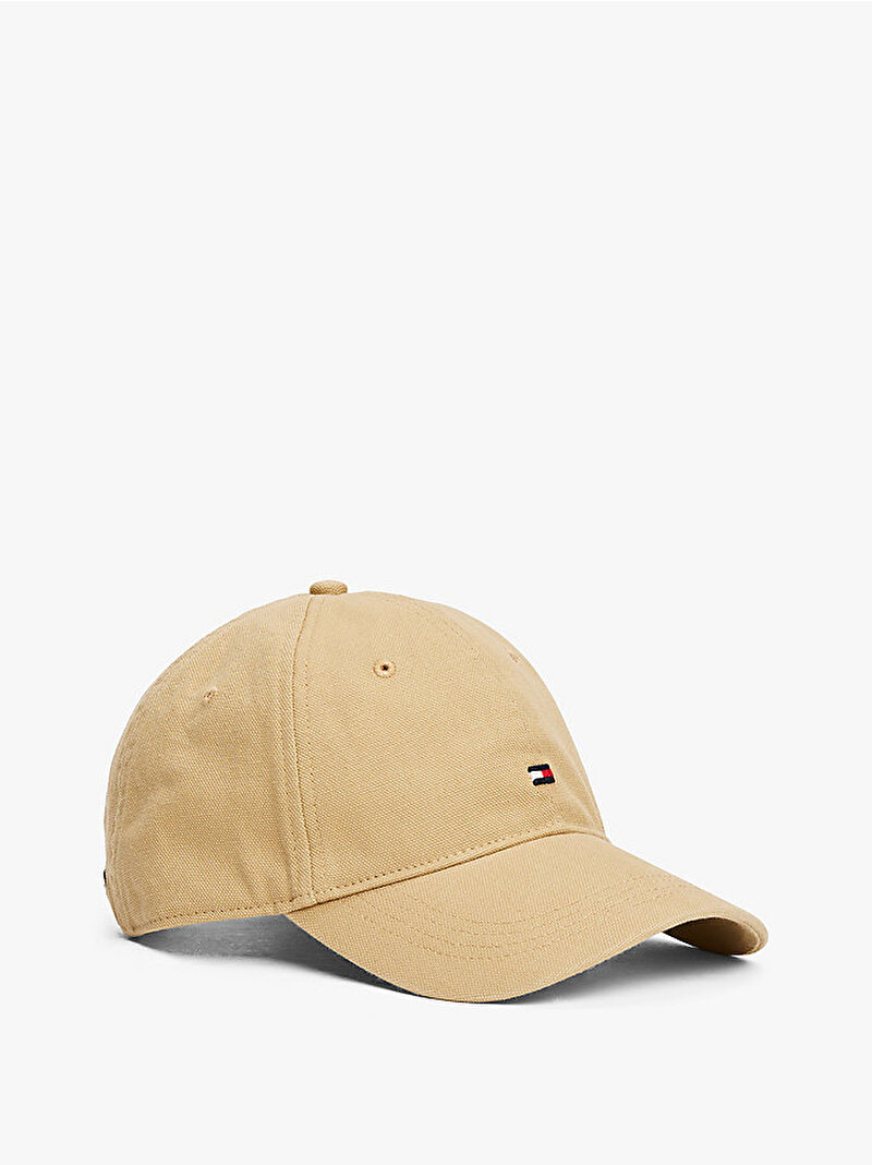 Erkek TH Flag Soft 6 Panel Şapka Bej  AM0AM13426AB3
