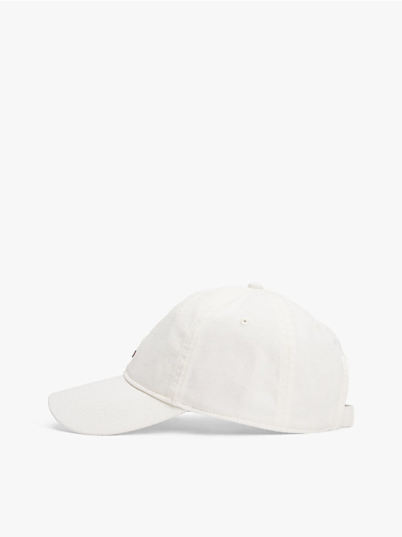 Erkek TH Flag Soft 6 Panel Şapka Beyaz  AM0AM13426YA8