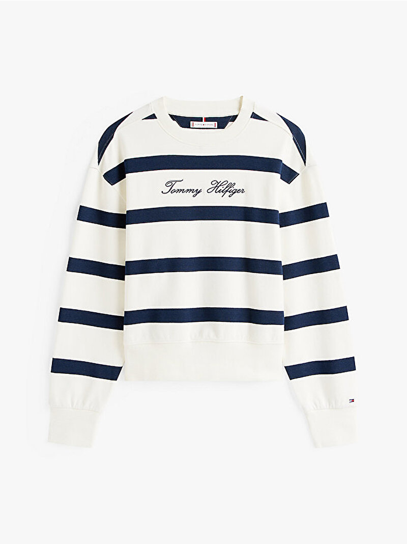 Kadın Regular Pique Sweatshirt Çok renkli WW0WW457430FG