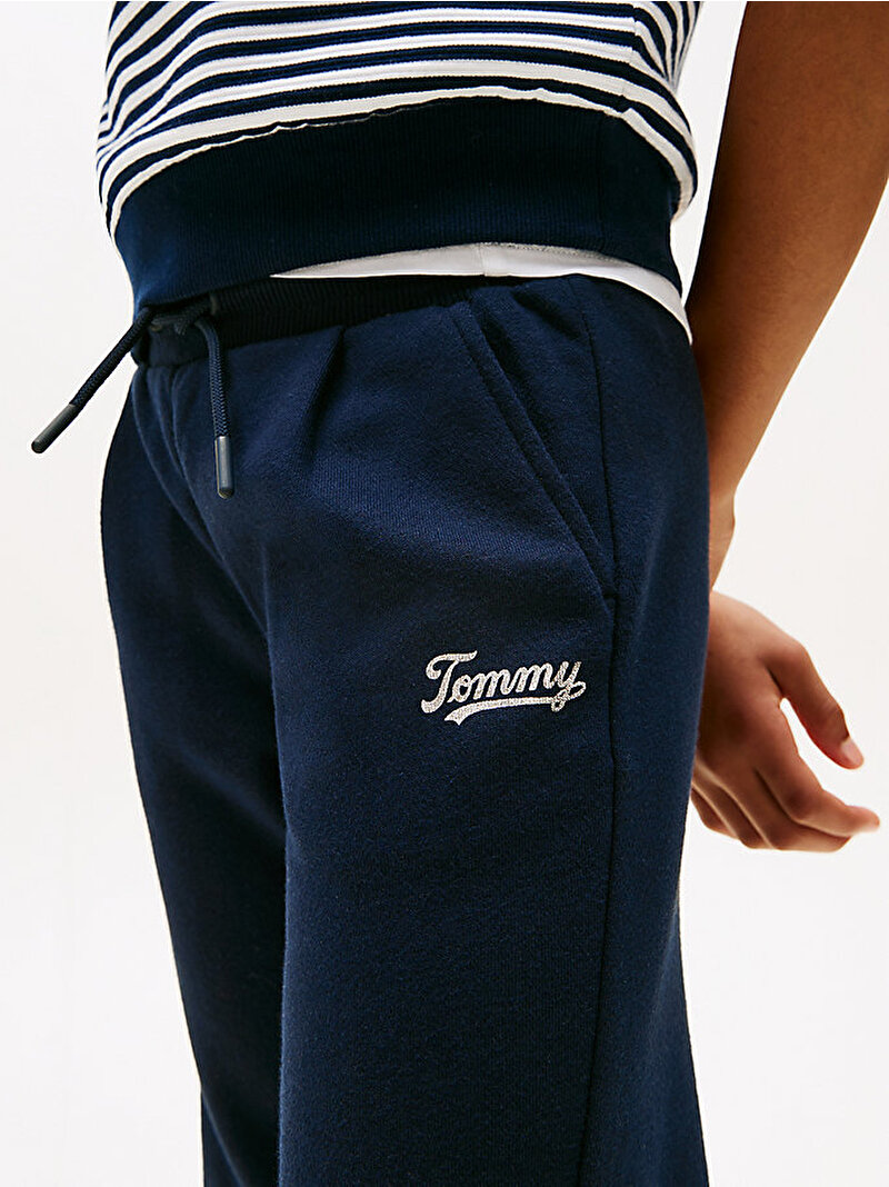 Kız Çocuk Tommy Eşofman Altı Lacivert KG0KG08669C1G