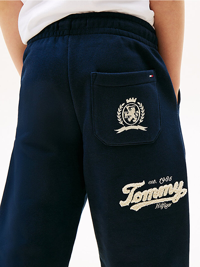 Erkek Çocuk Varsity Graphic Eşofman Lacivert KB0KB09700C1G