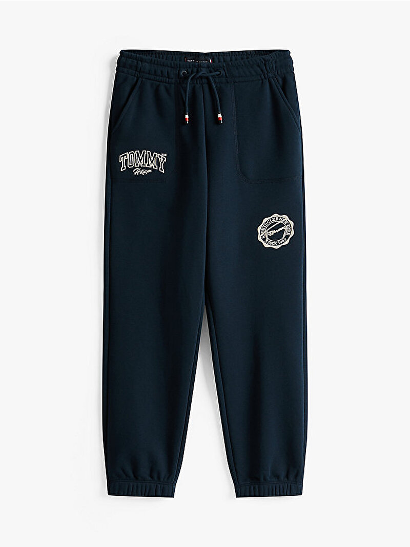 Erkek Çocuk Varsity Graphic Eşofman Lacivert KB0KB09700C1G