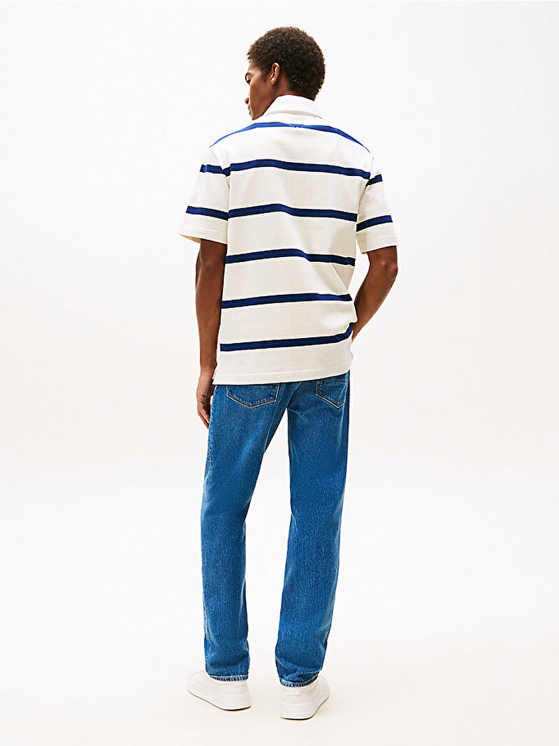 Erkek Rugby Classic Polo T-shirt Lacivert MW0MW395650A4