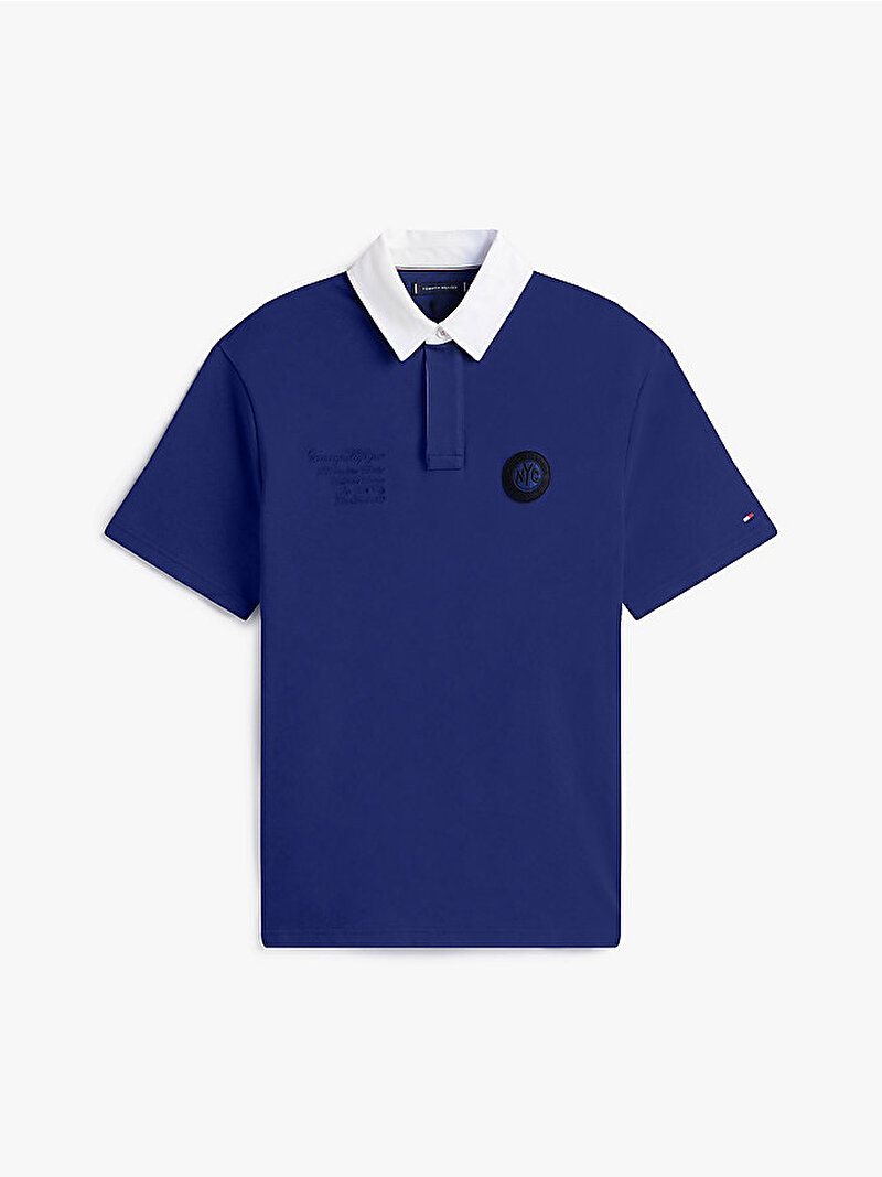Erkek Rugby Classic Polo T-shirt Lacivert MW0MW39565C7G