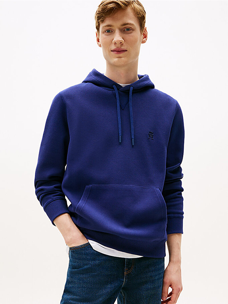 Erkek Monogram Hoodie Lacivert MW0MW39371C7G