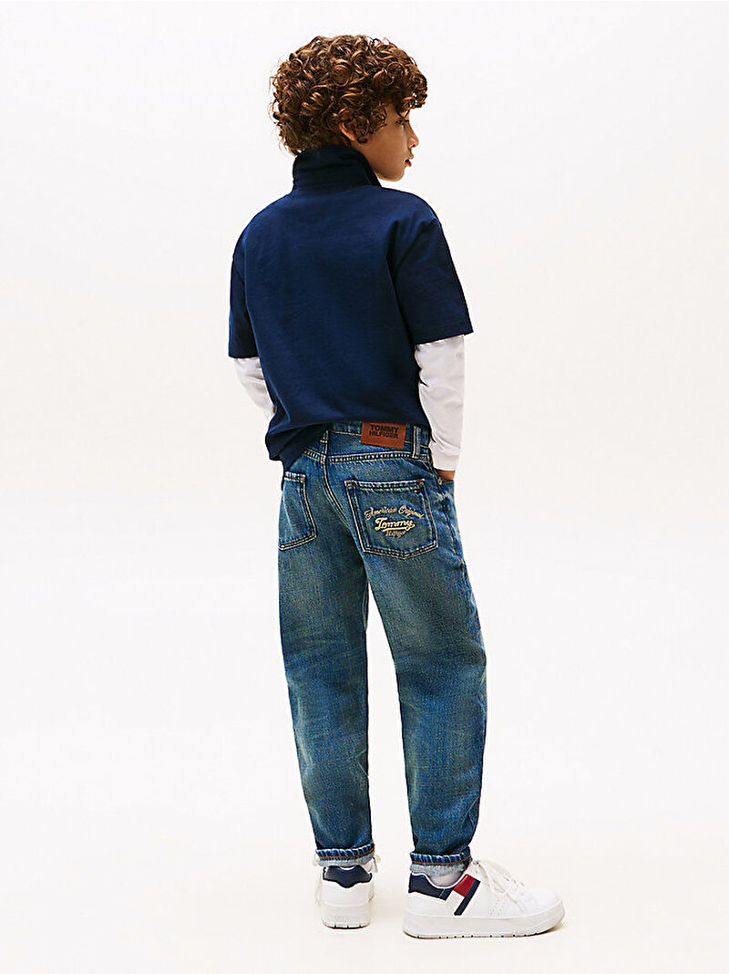 Erkek Çocuk Archive Dark Blue Jean Pantolon Mavi  KB0KB097101BZ