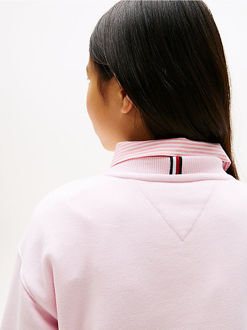 Kız Çocuk Striped Shirt Detail Gömlek Pembe  KG0KG08614TIA