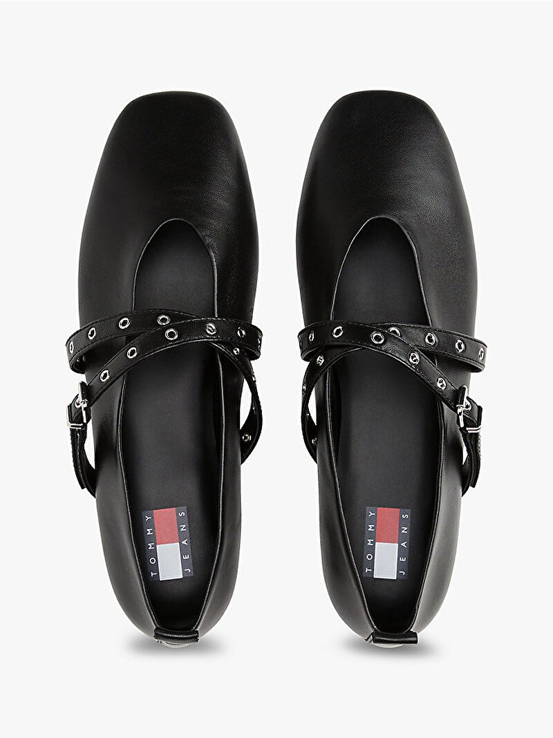 Kadın TJW Leather Maryjane Babet Siyah EN0EN02868BDS